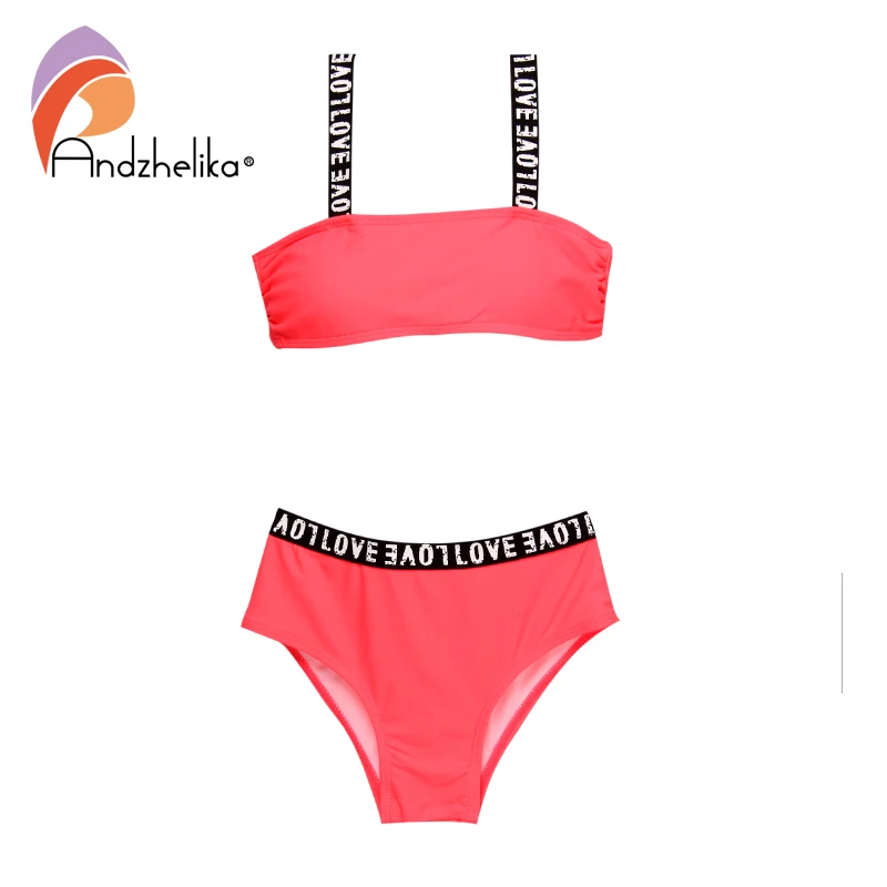 Купальник Детский Andzhelika S/M/L/XL/XXL/XXXL 6 цветов|Детские комплект бикини| |