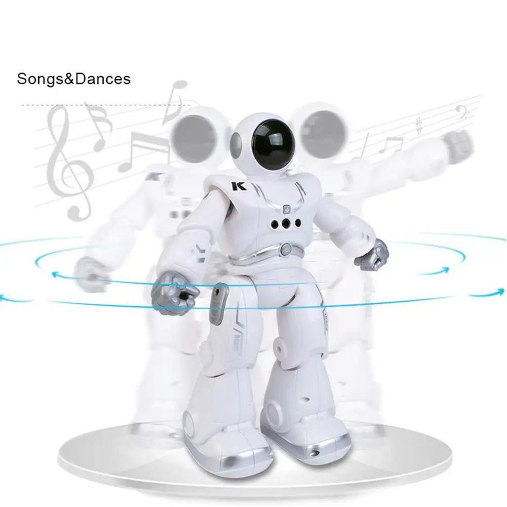 

JJRC R18 Intellience Remote Control Programming Space Robot Gesture Sensing Dance Relying On Technology Educational Toy