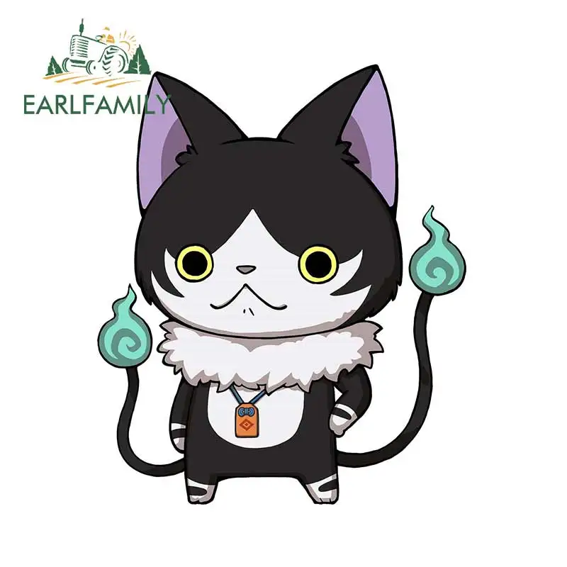 EARLFAMILY 13 см x 10 8 для Godside Yo-kai Watch Вики кошка Водонепроницаемая Наклейка виниловая