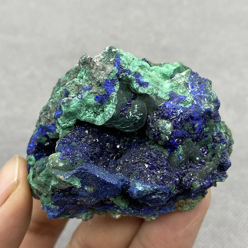 

Natural azurite mineral cristal espécime da província de anhui, china .