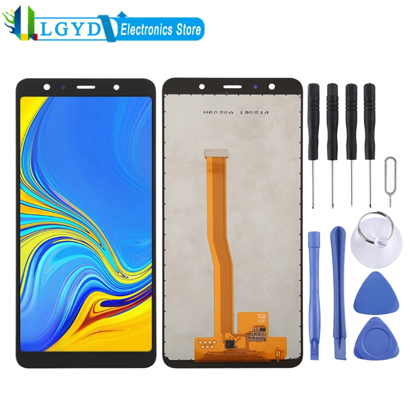 Incell ЖК-экран и дигитайзер полная сборка для Samsung Galaxy A7 (2018) A750F/DS A750G A750FN/DS сенсорный