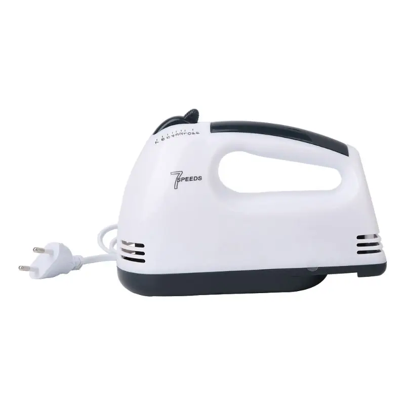 

7 Speed Electric Hand Mixer Whisk Egg Beater Cake Baking Mains Powered 180W EU