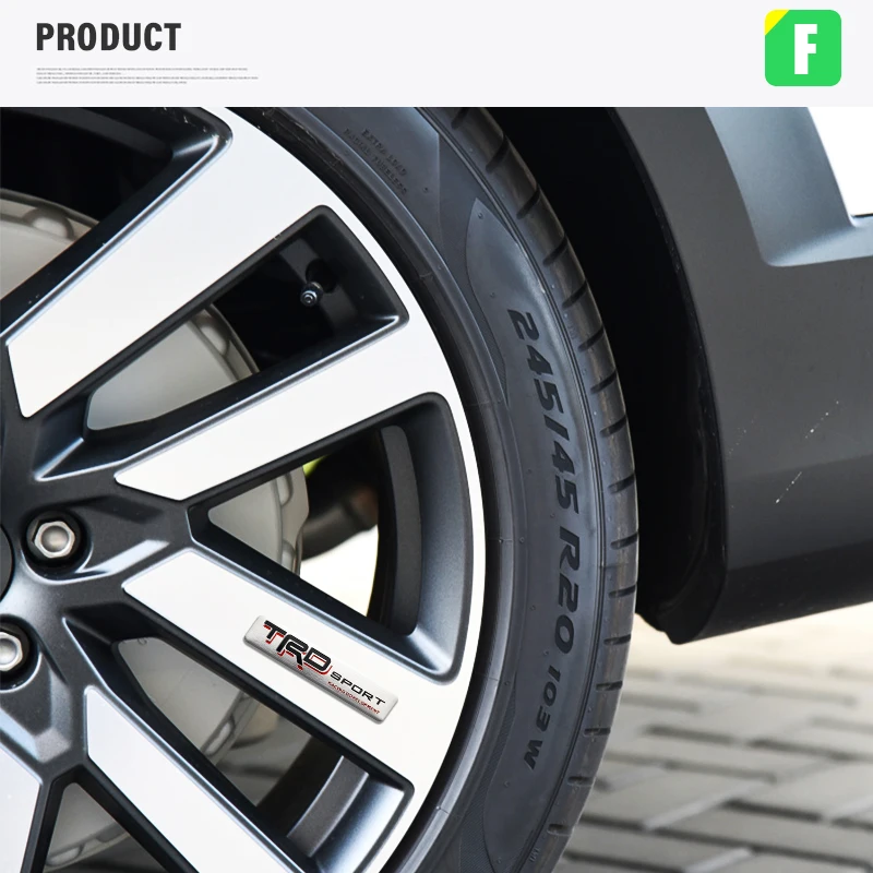 3D алюминиевая Автомобильная наклейка водонепроницаемый автомобильный значок