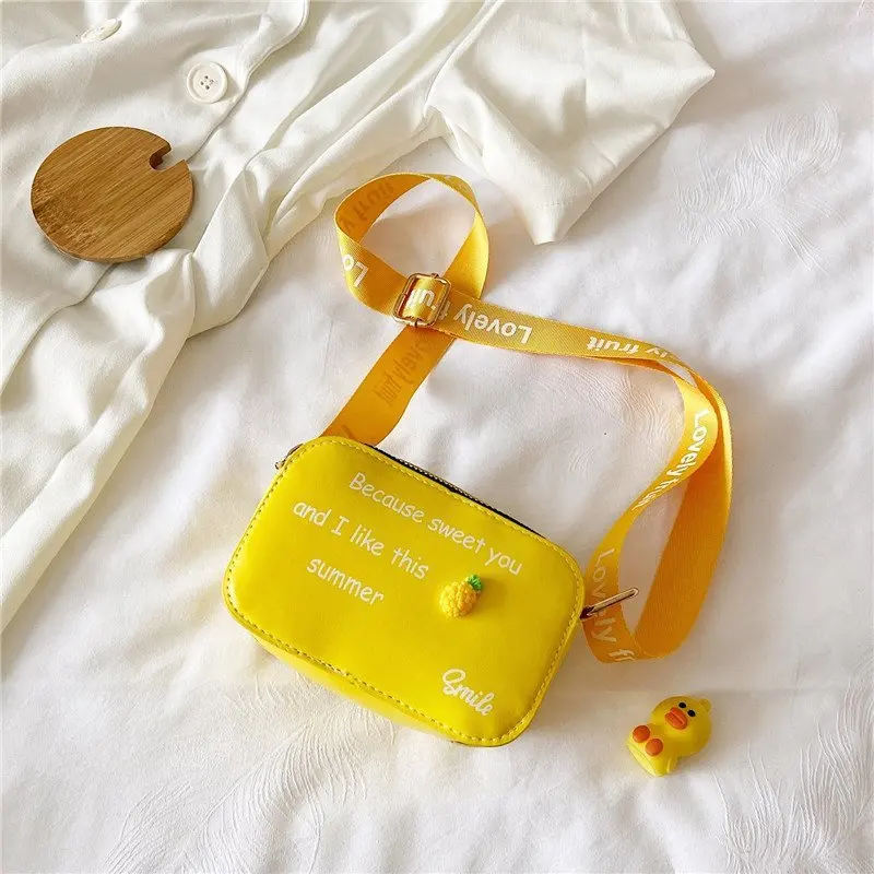

Children's Bag 2021 New Messenger Bag Girls' Lovely Letter Change Shoulder Bag princess accessories mini coin purse handbags