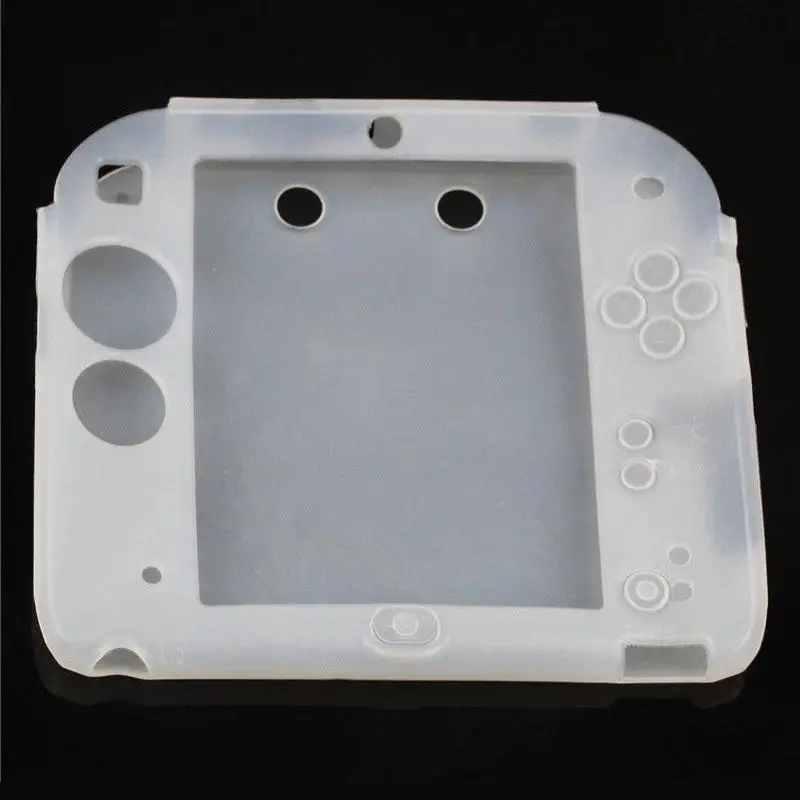 Multicolor Soft Silicone Case for Nintendo 2DS Protective Anti-Slip Shockproof Silica Gel Cover Game Console | Электроника