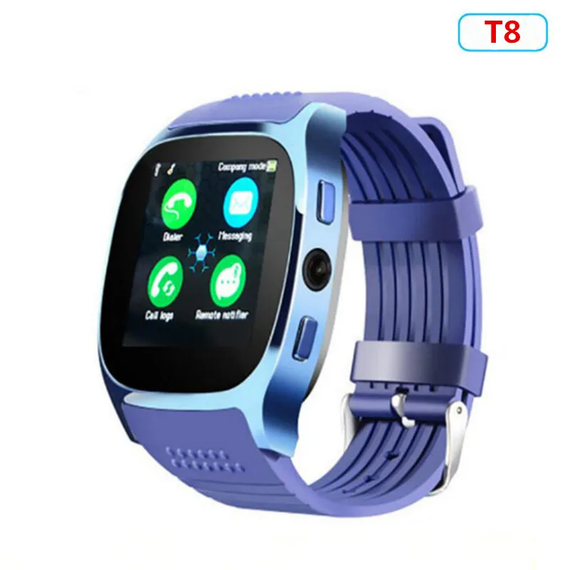 T8 Bluetooth Смарт-часы с sim-картой TF камера smartwatch спортивные наручные часы для телефона Android pk M26 Y1 A1 DZ09 GT08 V8 Z60