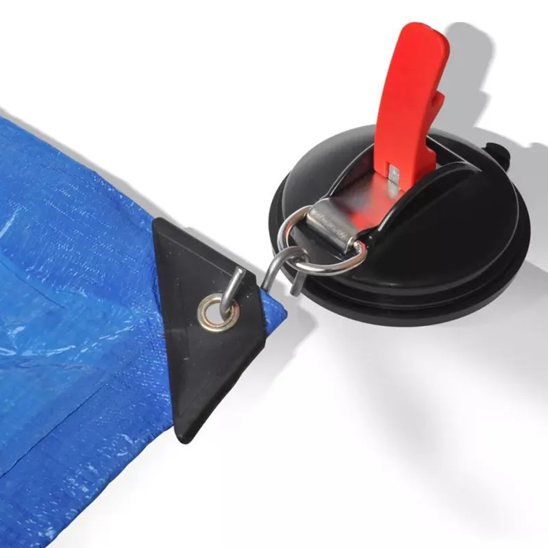 

2 Pcs Heavy Duty Vacuum Suction Cup Tie Downs Car Side Awning CampingAccessory Outdoor Camping Gear Tool New