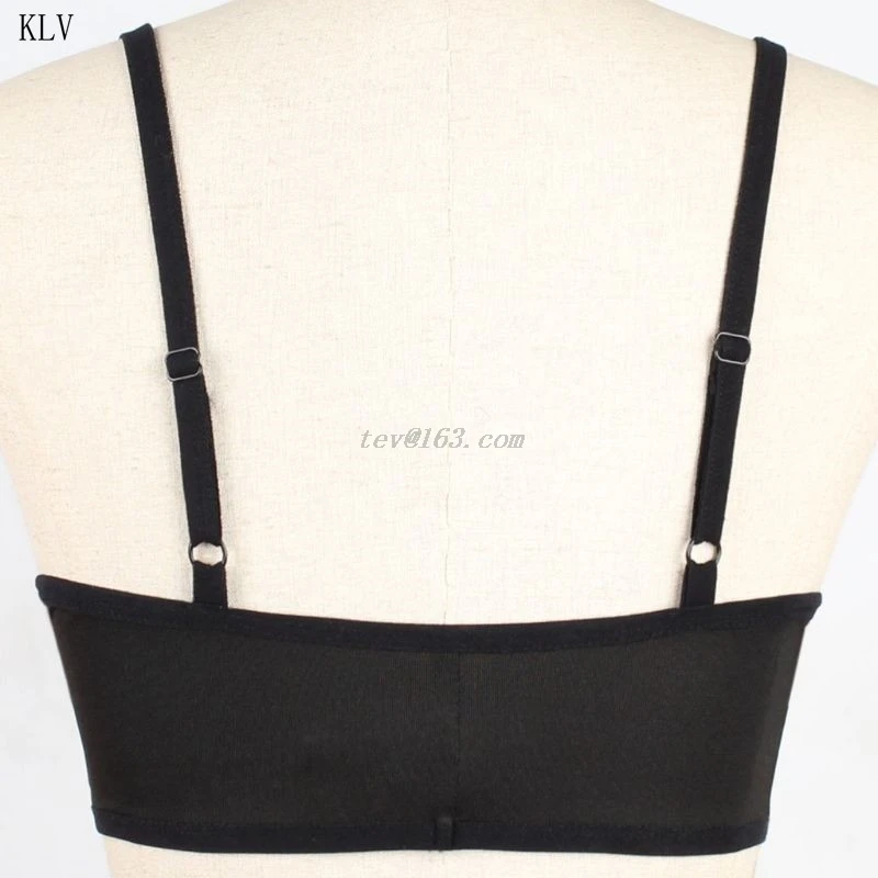 Женский бюстгальтер с глубоким V образным вырезом|Кофточки и топы| |