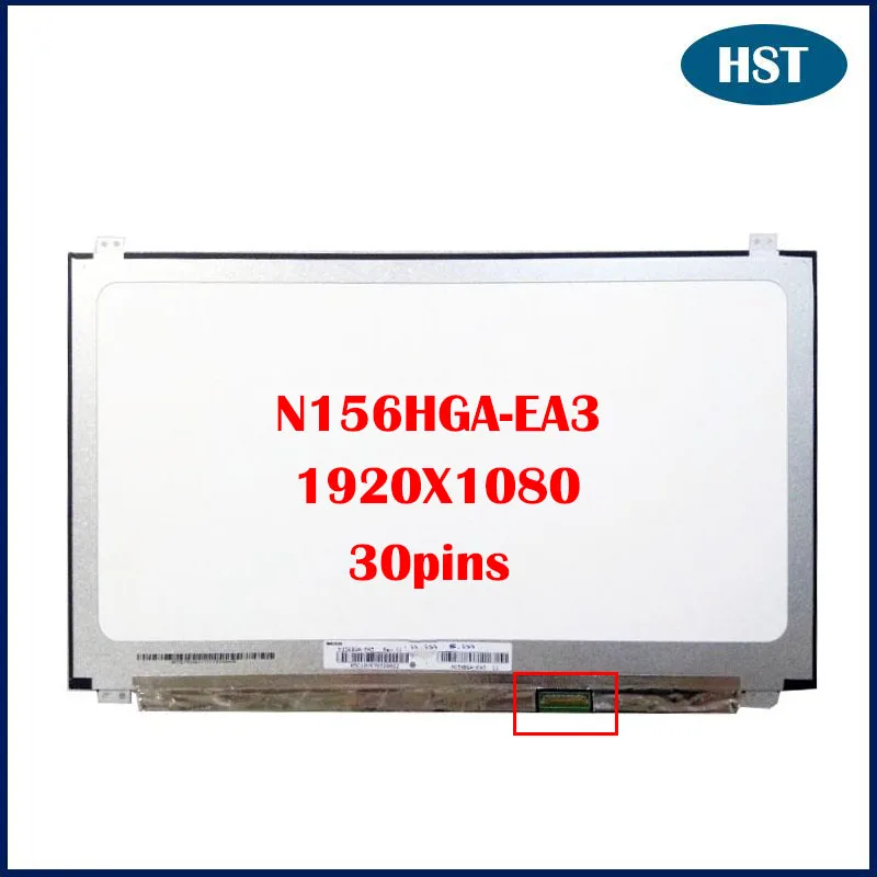 

Проверенный Оригинальный ЖК-экран N156HGA-EA3 REV.C4 N156HGA EA3 eDP, 30-контактный тонкий ЖК-дисплей 15,6 дюйма FHD x