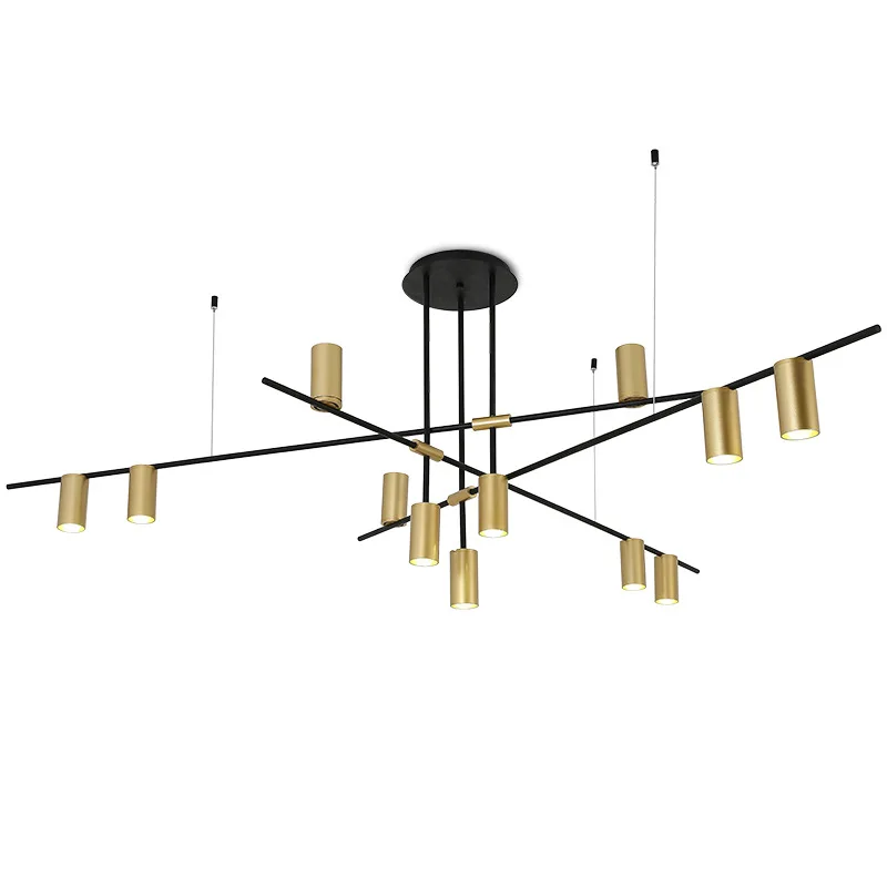 Post-modern LED Long Chandeliers Lighting Scandinavian Creative Designer Hanging LampS Dining Room Living Lustre Luminaire | Освещение