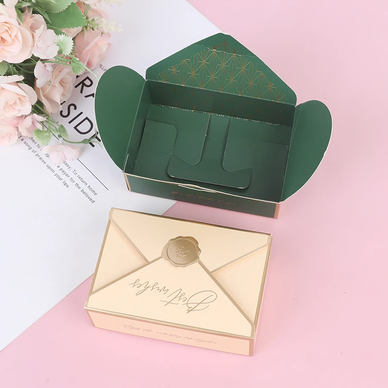 5 шт./лот простая креативная картонная подарочная коробка упаковка в форме