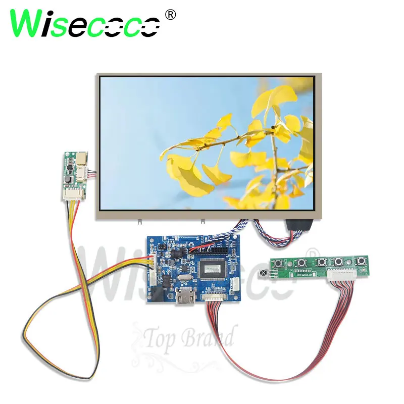 wisecoco 8.2 Inch 1280*800 IPS Screen Display LCD TFT Monitor BP082WX1-100 with Driver Control Board   for Raspberry Pi
