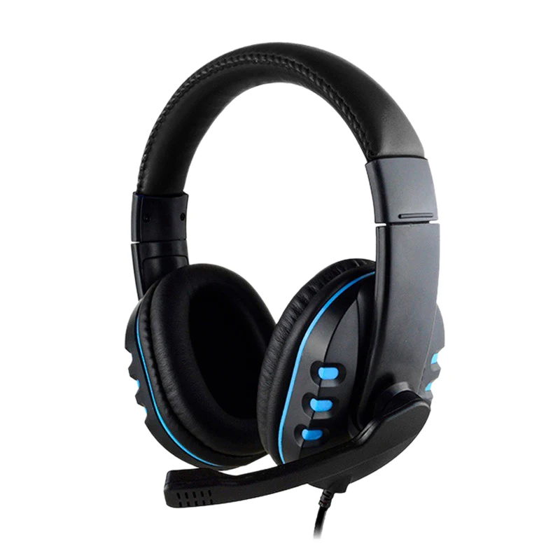 3 5 мм проводные наушники с микрофоном игровая гарнитура низким басом стерео для