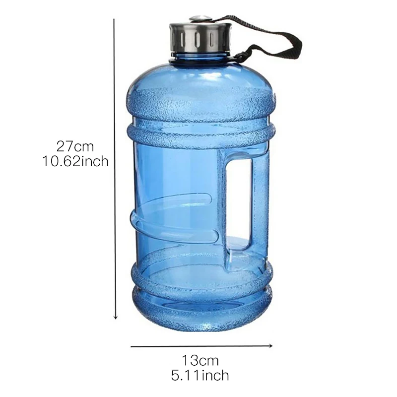 2.2L большая емкость бутылка для воды напитков шейкер тренажерного зала фитнес