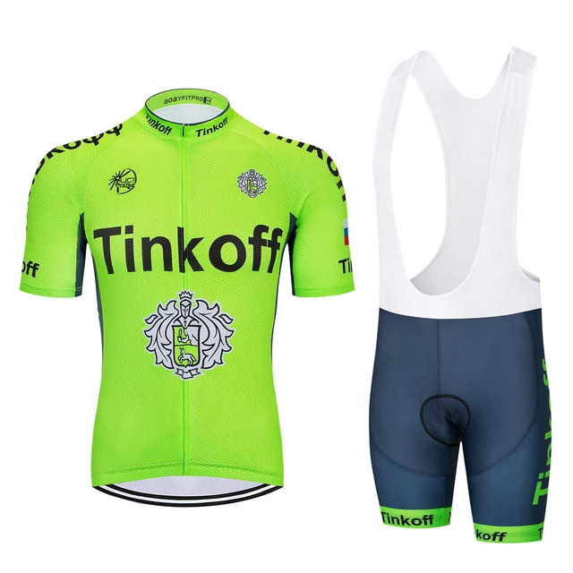 

Tinkoff Men Pro Cycling jersey Clothing Kit Road Racing Bike Suit Complete Bicycle Uniform Dress Wear Mtb Jersey Sets ciclismo