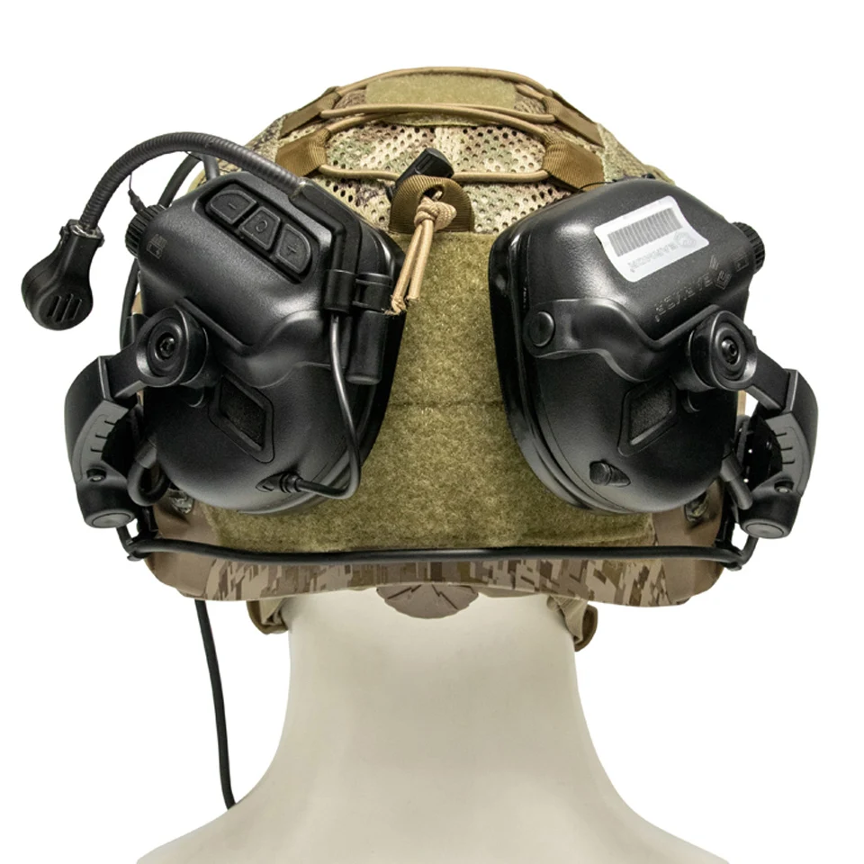 EARMOR РСК Тактический гарнитуры M32X-Mark3 MilPro Связь электронные противошумные мульти