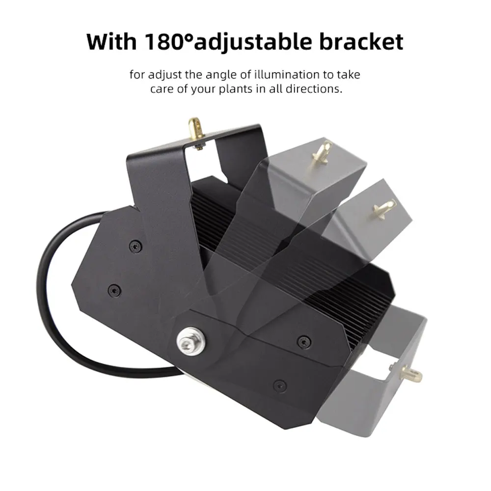 Светодиодная лампа полного спектра для выращивания растений 100 Вт - купить по