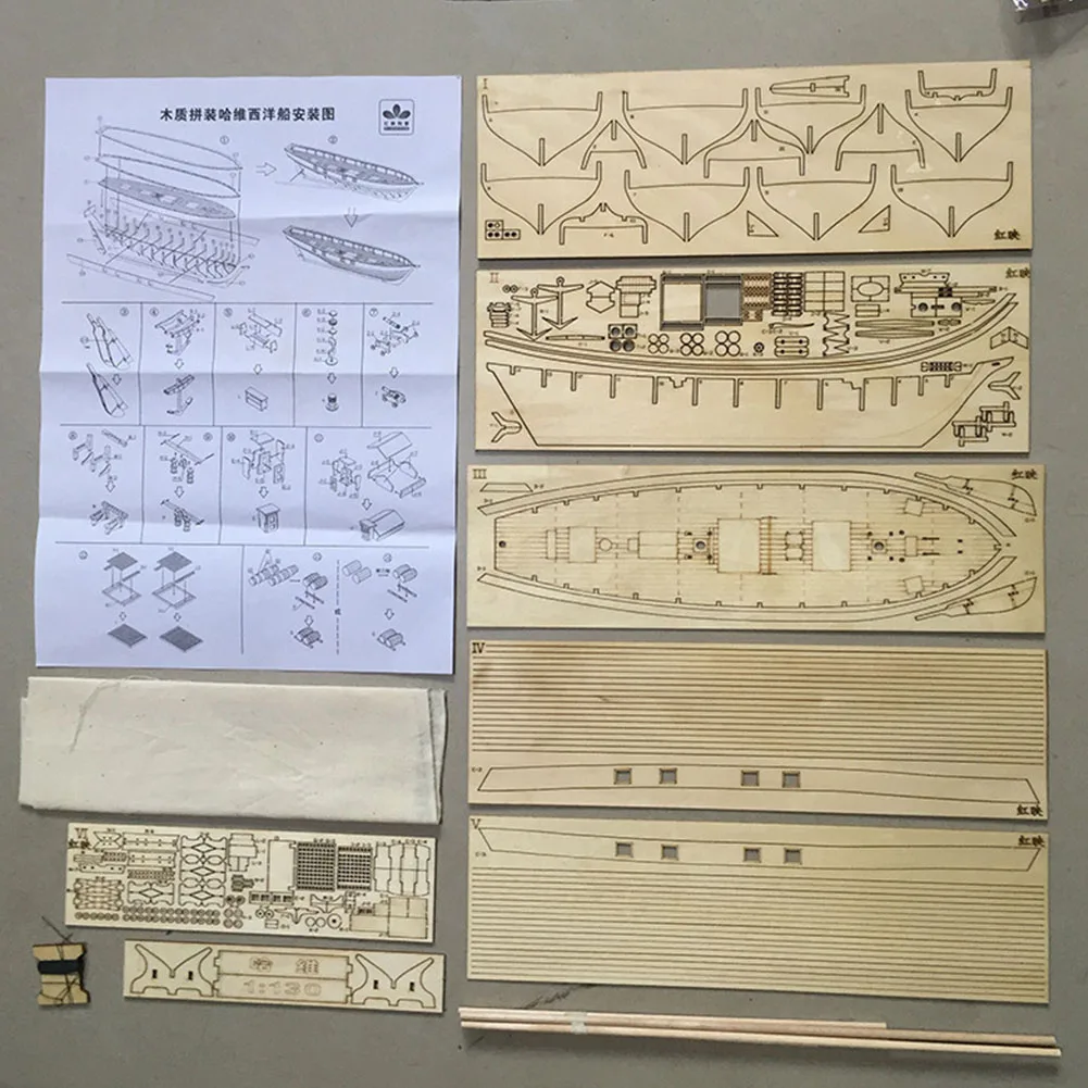 1:130 мини декорация DIY домашние весы Детские ретро игрушки модель парусной лодки в