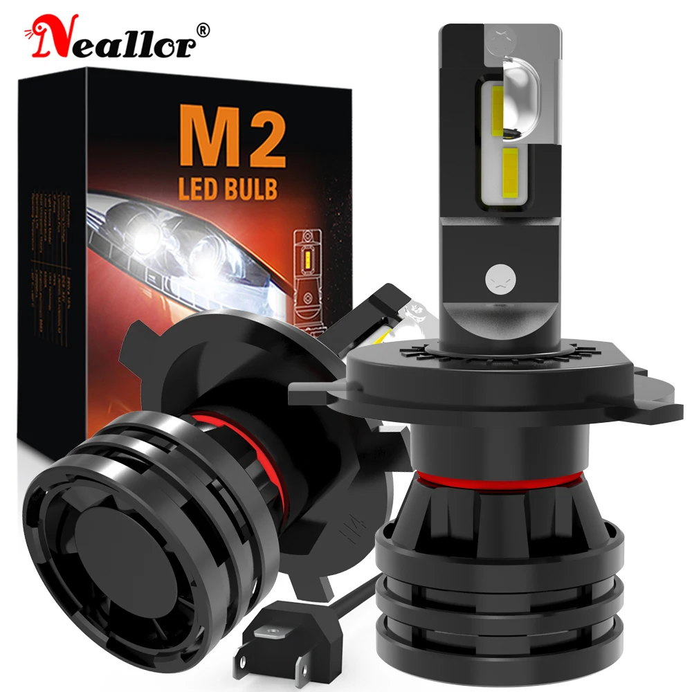 

Комплект противотуманных фар Canbus H4 9003 HB2 H1 H3 H7 H11 H8 H9 6000K 6000 лм для автомобиля, белые, 9012 K триколор HIR2, противотуманные фары