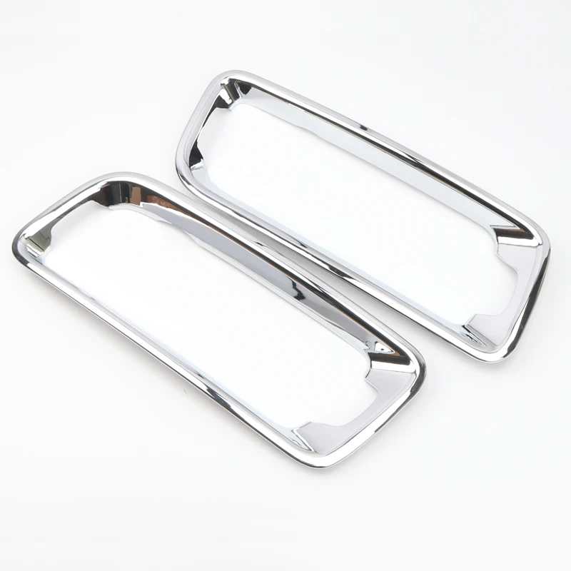 Car Styling ABS Chrome Front Fog Light Lamp Cover Trim For Mitsubishi Pajero V80 Shogun Montero Limited 2015 2016 2017 2018 2019 |