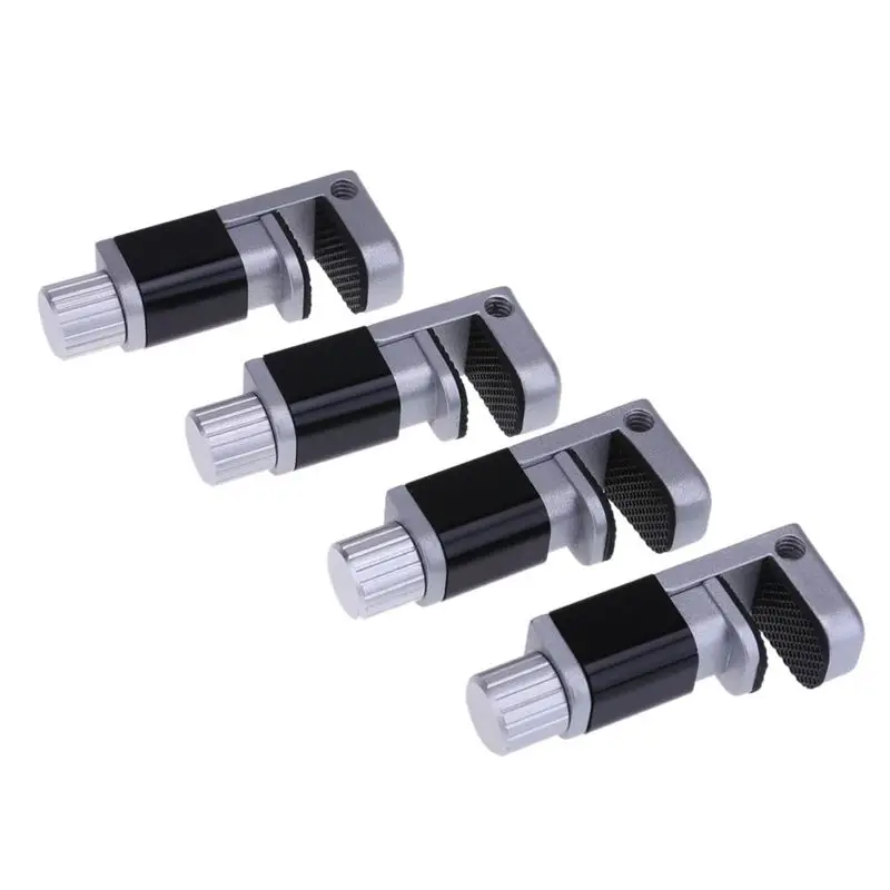 4 шт. регулируемый металлический + пластиковый резиновый зажим для Крепления ЖК Sn