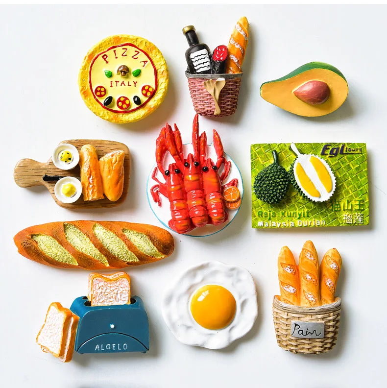 Магнитная 3d паста Bionic холодильник для пищи в скандинавском стиле|Магниты на