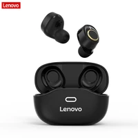 lenovo tws x18 wireless bluetooth earphone sports waterproof earplugs super light touch button headset with mic charging case