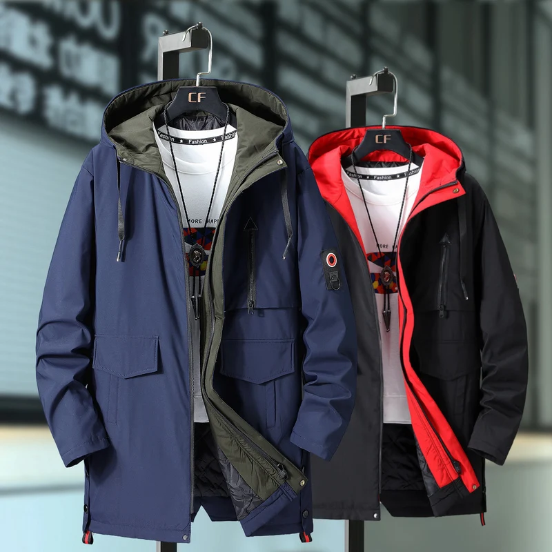 

Winter Jacket Men Thick Parkas Casual Jackets Windproof Warm Winter Coat Mens Hooded Jacket Plus Size 10XL 9XL 8XL 7XL 6XL