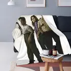 Переносные теплые покрывала для кровати и офиса с изображением ходячих мертвецов