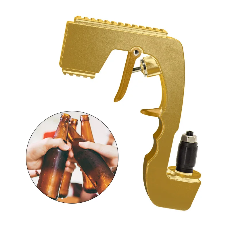 Пистолет для шампанского Crazy вечерние винный распылитель стопор пива эжектор