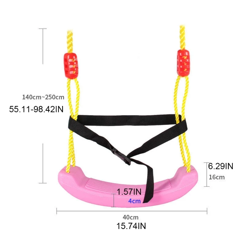 

54DF 1PC Outdoor Game Play Sets Interactive Swing Set Flying Toy Garden Yard Ninja Swing Accessories for Backyard Garden Game