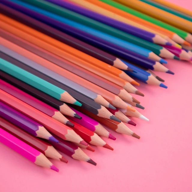 12Pcs/Set Two-color Head Oily Colored Pencils Drawing Sketch Art Paint Wood  Pencil Comic Graffiti Tool Triangle Bar 24 Colors - AliExpress