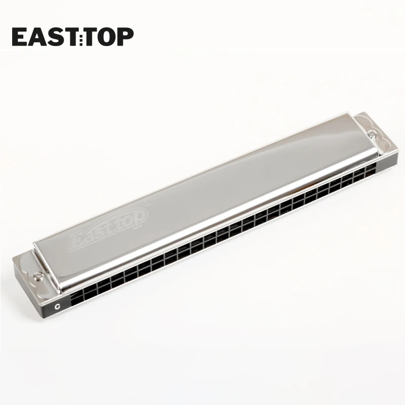 T2403 EASTTOP 24 отверстия гармоника профессиональная tremolo с ключом C дешевая