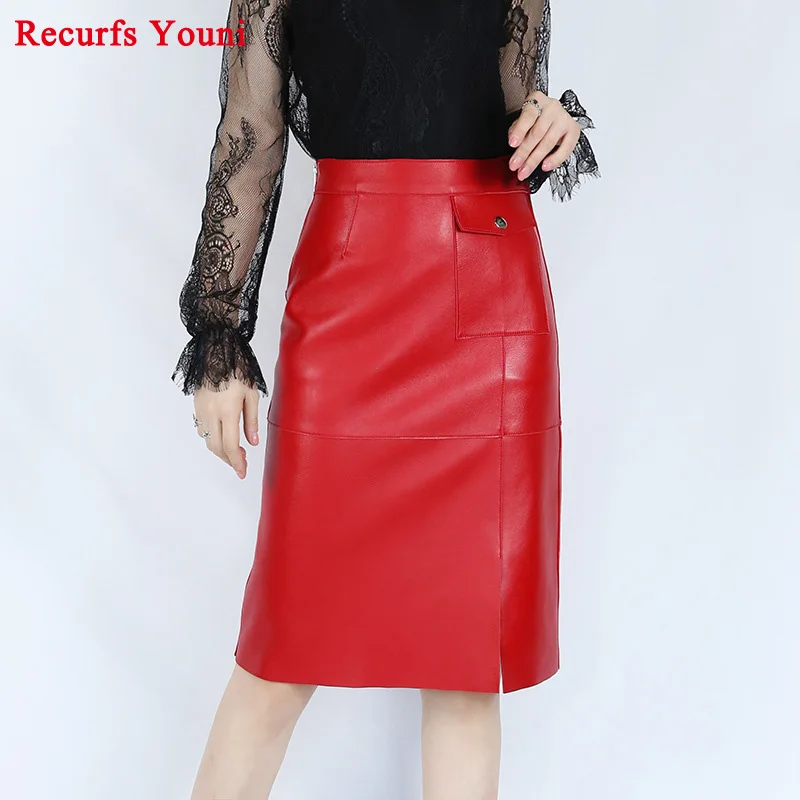 Женская юбка с завышенной талией зимняя Готическая Асимметричная миди из