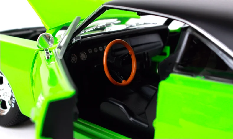Maisto 1:18 1969 Dodge charger RT машина под давлением зеленая машина под давлением 290X105X70 Драгоценная Коллекционная модель автомобиля игрушки для мужчин 32612
