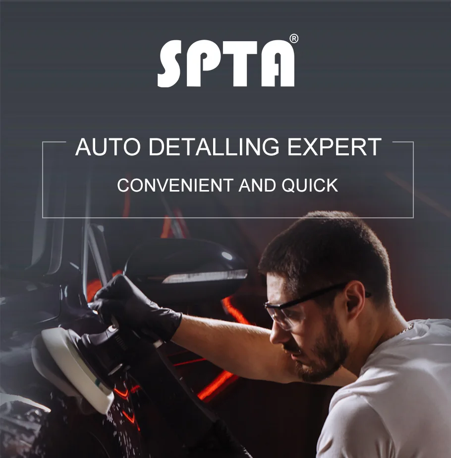 SPTA 3 дюйма 90 мм Мини полировка губка полировка автомобиля Подушка Автомобильная полировка колеса сверла Детализация Полировка плотная пена автомобильный полировщик