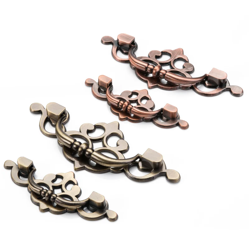 Европейская винтажная бронзовая мебель ручки ящика для обувного шкафа дверного