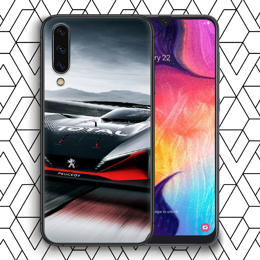 

Peugeotes Car Phone Case Cover For Samsung Galaxy A 8 10 11 20E 21 30 40 50 51 70 71 81 S black Waterproof 3D Cover Trend Back