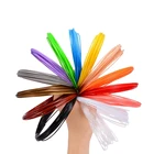 Наполнитель для 3d-ручки, 1,75 мм, 1 пакет, 5 м, оранжевый цвет, нетоксичный, биоразлагаемый, быстрая доставка, хорошая прочность