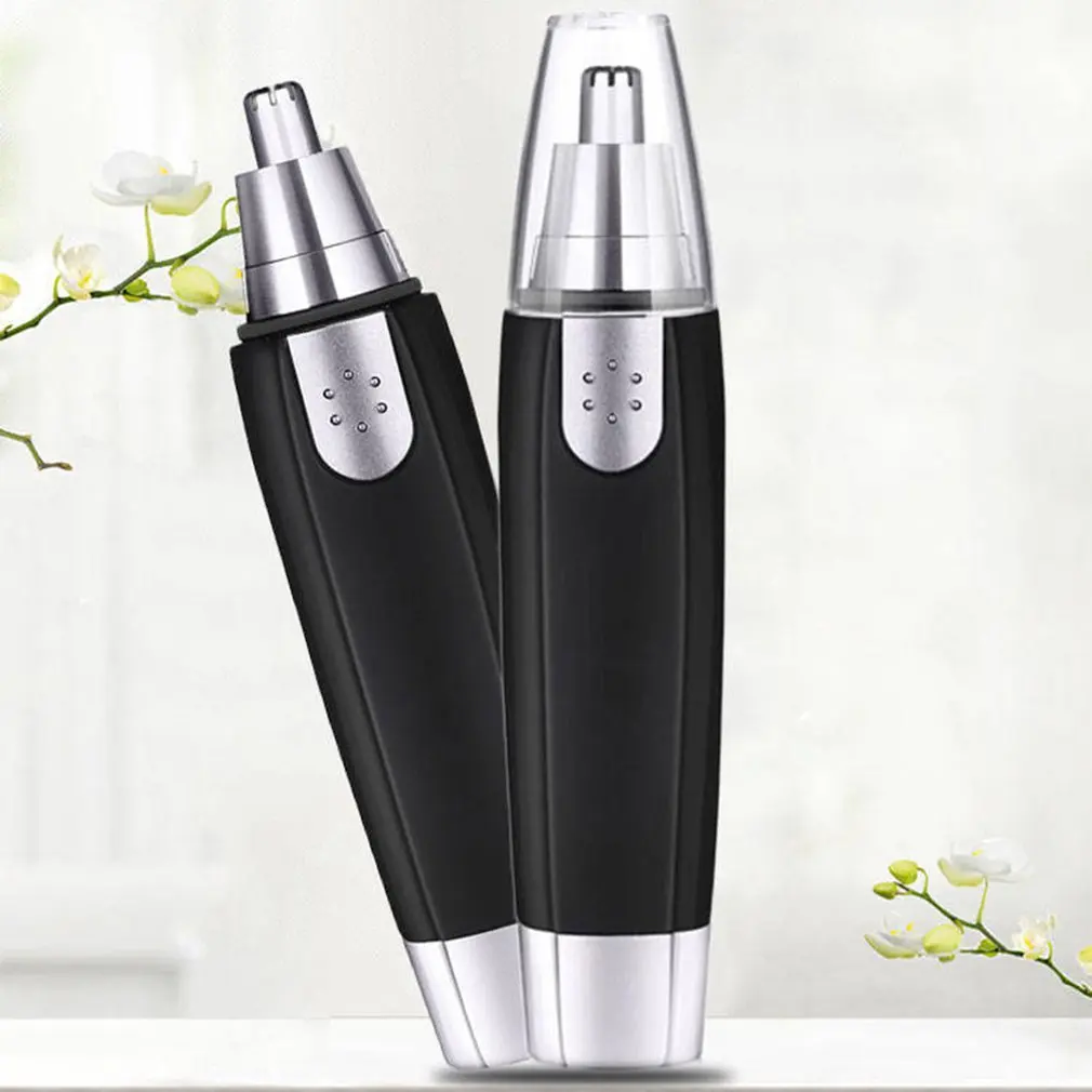 Electric Nose Hair Trimmer Implement Shaver Clipper Ear Neck Eyebrow Man Woman Clean Razor Remover Kit | Красота и здоровье