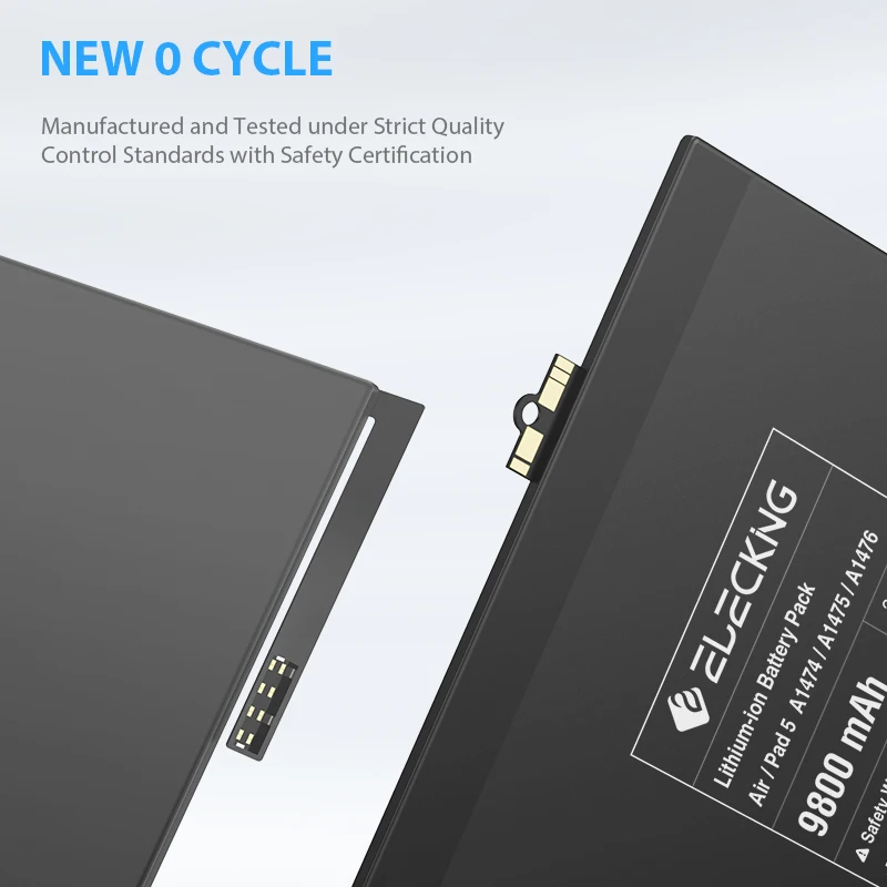 Tablet Battery For ipad5 Air / ipad 6 Air2 Mini4 MIni5 Original High Capacity 9800mAh Apply to 1474 A1475 A1566 A1567 + Tool Kit enlarge