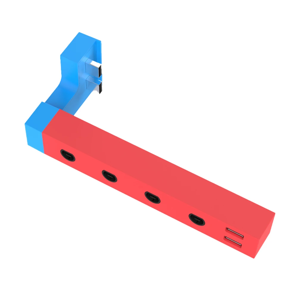 Игровой контроллер с 4 портами адаптер геймпада для Nintendo Switch GameCube проводной 2 USB |