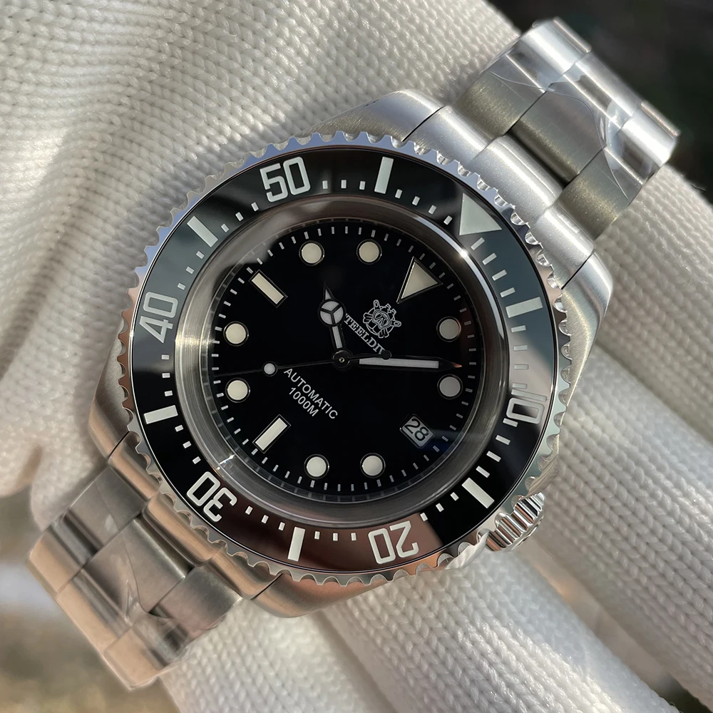 

Часы STEELDIVE Мужские механические, водонепроницаемые, 1000 м