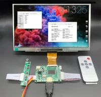 10 1 inch 1024600 screen display lcd monitor for lattepandaraspberry pi banana pi remote control driver board hdmi compatible