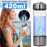 hydrogen rich generator electrolysis ionizer h2 water bottle nano cup japanese craft mini pure h2 ventilator rechargeable