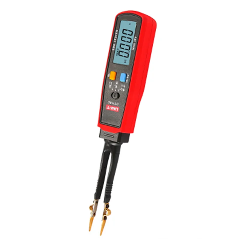 

XEAST UNI-T UT116C SMD Tester 36V Voltage Battery Measurement Rotable Tweezer LED Diode Multimeter Resistor Capacitor Tester
