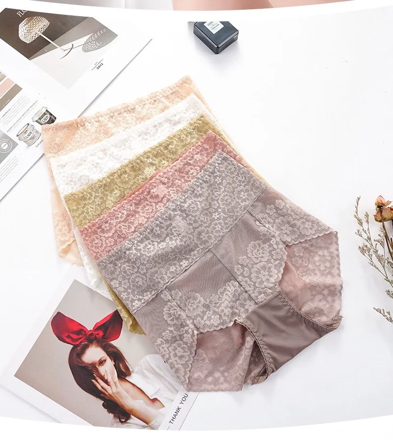 

Lace Panties Women's Panties High Waist Plus Size Female Sexy Women's underwear Butt Lift Lingerie Seamless Briefs Underpants