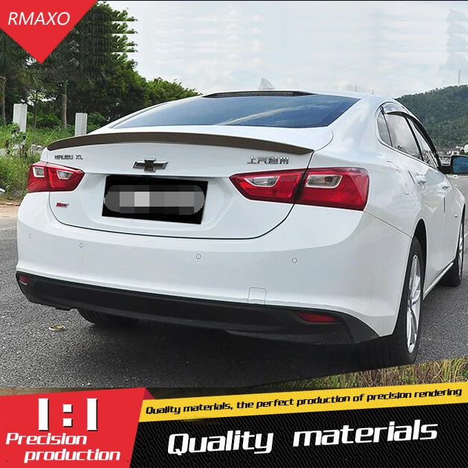 Спойлер для Chevrolet Malibu XL спойлер из АБС-материала заднего крыла автомобиля задний