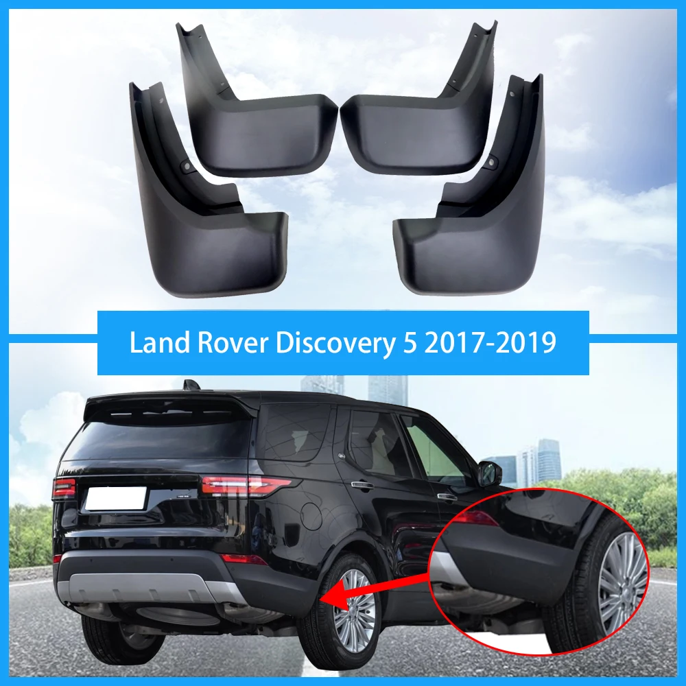 Брызговики для Land rover Дискавери 3 4 Дискавери 5 брызговики крылья Брызговики автомобильные аксессуары авто стиль 2005- 4 шт - Цвет: discovery 5