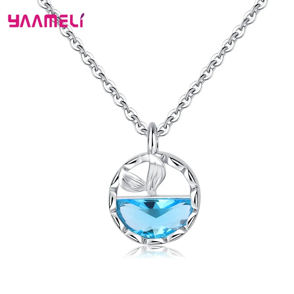 

Женское Ожерелье с блестками и фианитами